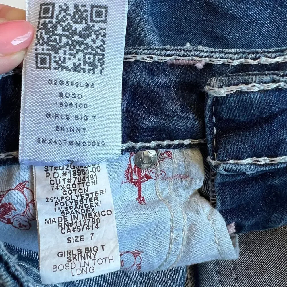 True Religion Big T Stitched Denim Jeanss - Picture 8 of 11